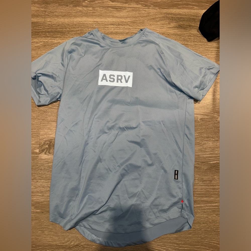 ASRV sky blue reflective T shirt size medium